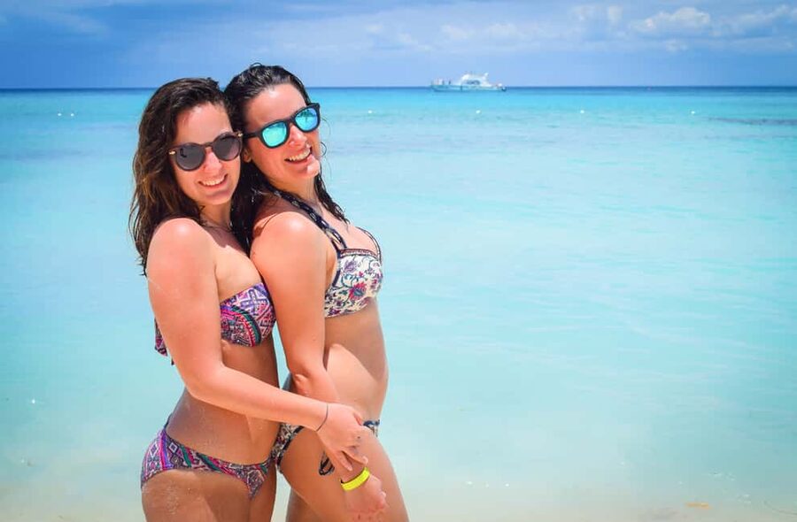 From Santo Domingo: Saona Island Day Trip w/ Lunch & Drinks - The catamaran ride back to Bayahibe