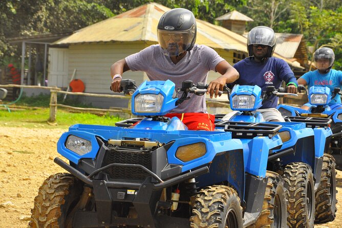 Full Day ATV, Ricks Café, Beach and Shopping Tour from Montego Bay - From Montego Bay to Green Island’s muddy trails