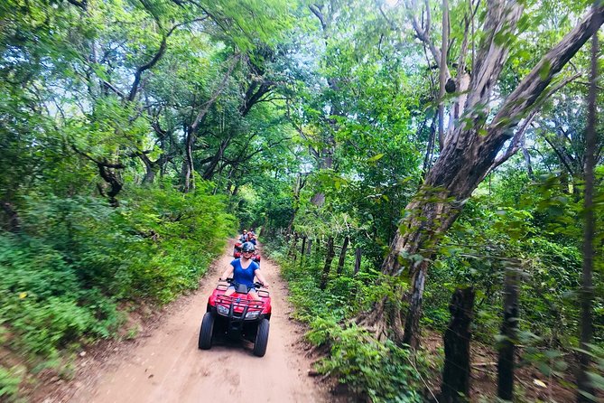 Full-Day Tour 4x4 ATV, Water Cave, and Snorkeling Cruise - The catamaran combines snorkeling with a floating party