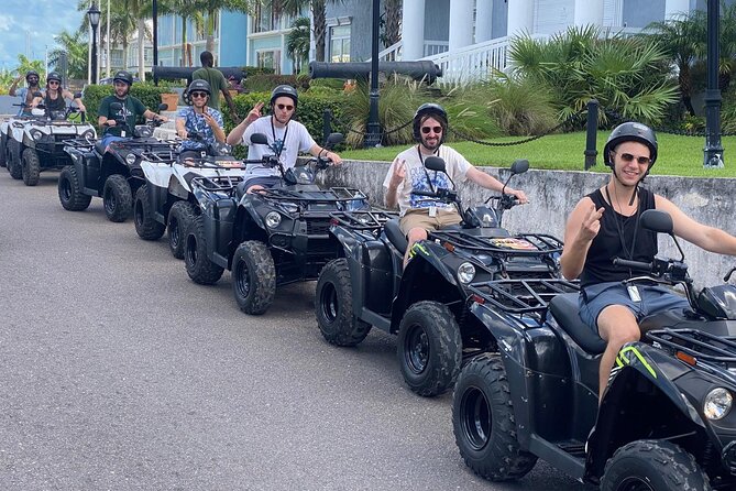 Fun Atv tour in Nassau with Lunch: Drivers must be 25 years old - Tasty Teas Bahamas starts the tour with samples