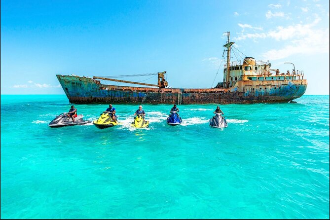 Ghost Freighter Seafari ( abandoned shipwreck) - The Jet Ski Ride: Fun, But Not a Free-for-All