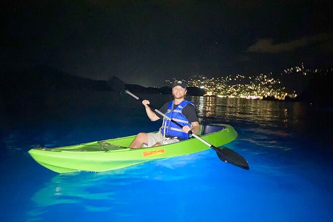 Glow Boats LED Night Kayak, Marriott Frenchman's Cove Dock, USVI - Timing, weather, and group size