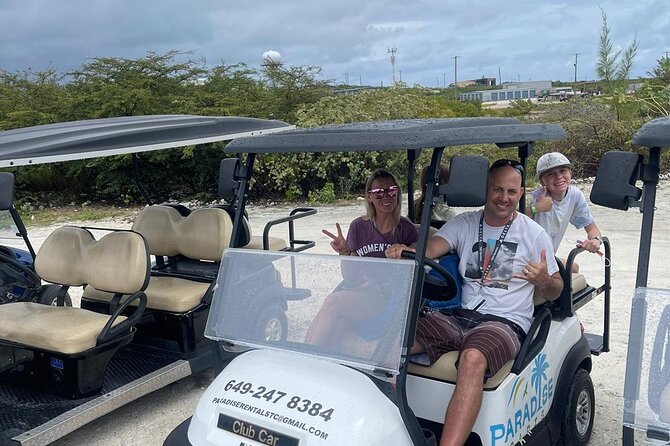 Golf Cart Rental in Grand Turk (4-seater) - Beaches, Pillory Beach, and Jack’s Shack