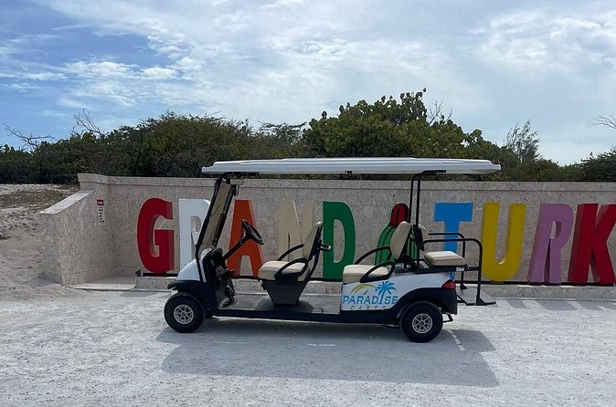 Golf Cart Rental in Grand Turk (6-seater) - The lighthouse road and northern views
