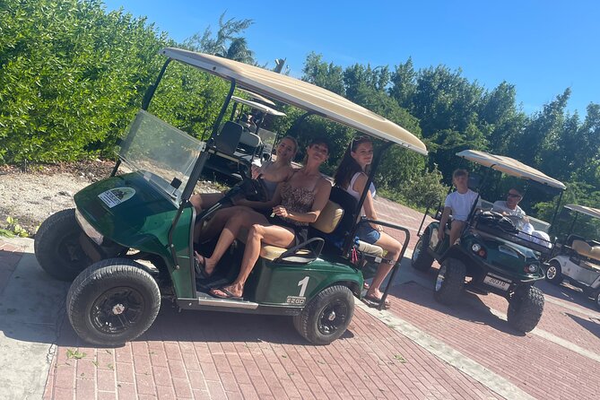 Grand Turk Golf Cart Rentals (CACTUS CARTS) - Choosing between a four-seat and six-seat cart