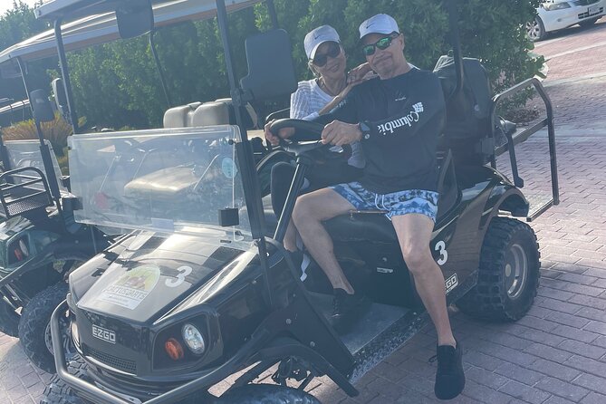 Grand Turk Golf Cart Rentals (CACTUS CARTS) - Following the island map at your own pace