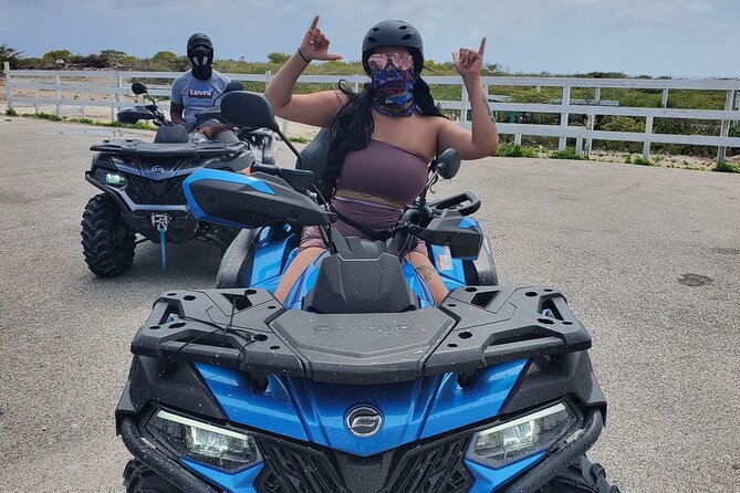 GRAND TURK: Luxury ATV Adventure Tour - North Creek, flamingos, donkeys, and island life