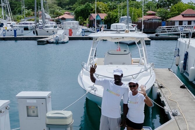 Grenada Luxury Private Boat Cruises - Snorkelling at Grenada’s underwater sculpture park