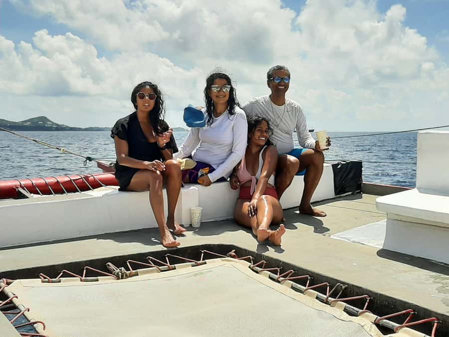 Grenada: Sailing and Snorkeling To the Underwater Sculpture - My call: book it if you want art, swimming, and a party boat