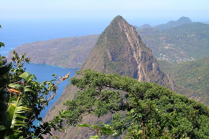 Gros Piton Hike with Dannyboy & Co. - The climb begins with a long ride and a local welcome