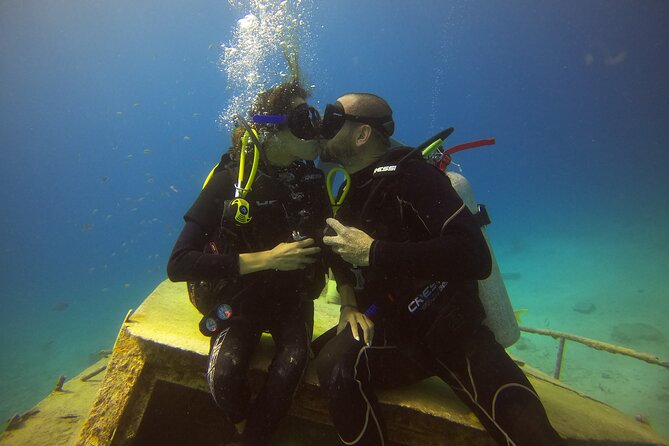 Guided Padi Discover Scuba Diving for Non-Certified Divers - Going farther out among fish and underwater sights