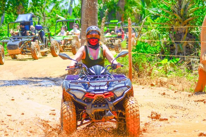 Guided Tour in Four Wheels (ATV) by Macao Beach, Taíno Cave and Typical House - Pickup, meeting point, and timing