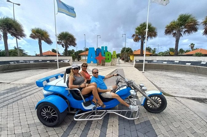 Guided Trikes Tour Around Aruba Island - The longer ride shows you more than the postcard Aruba