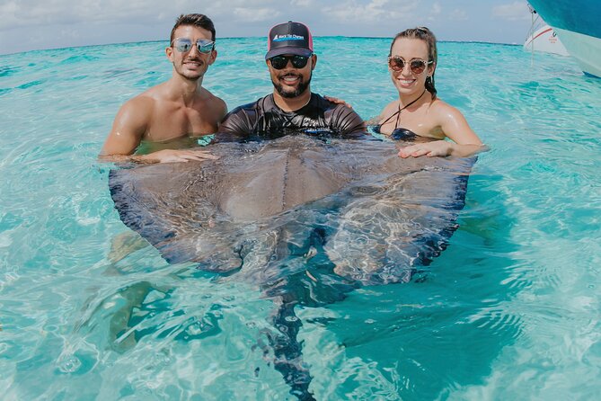 Half-Day Private Stingray City Charter - Grand Cayman - BTC - Starfish Point for a quieter finish