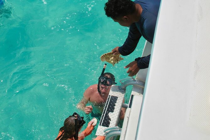 Half Day Snorkel from Providenciales with Visit to Half Moon Bay - The boat slide, swimming, and island rhythm