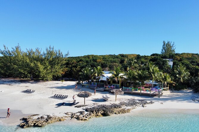 Half Day Swimming Pigs on Rose Island, Snorkeling and Lunch - Looking for sea turtles at Green Cay