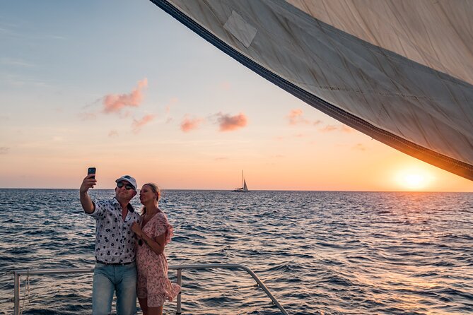 Happy Hour Sunset Cruise - Open water and the sunset window