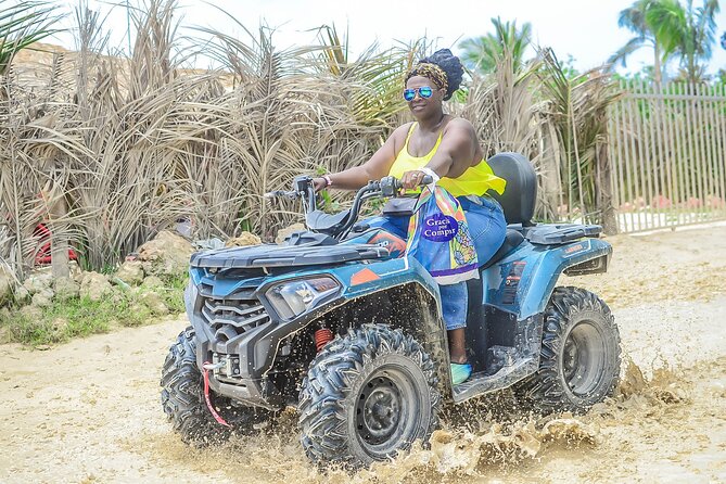 Horseback Riding and ATV or Buggy to Water Cave and Macao Beach - Starting at the ranch with the safety briefing