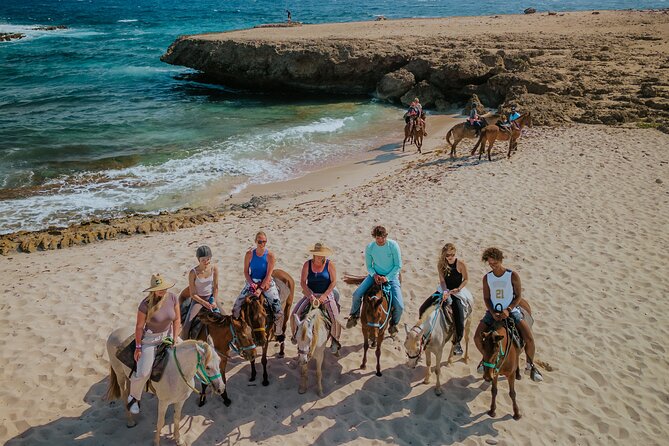 Horseback Riding and Natural Pool Adventure in Aruba - The Gold Mine Ranch and your first ride