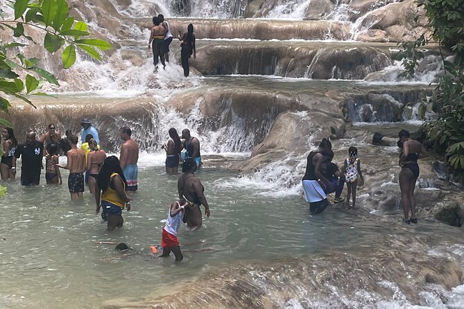Horseback Riding and Swimming then Dunn's River Falls - The drivers are part of the experience
