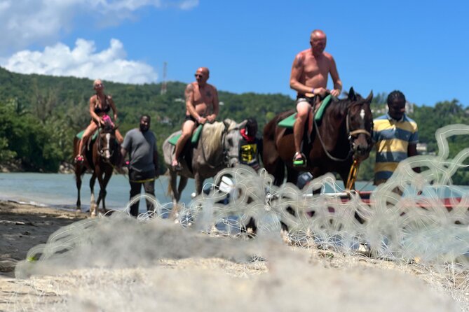Horseback Riding and Swimming then Dunn's River Falls - Should you book it?