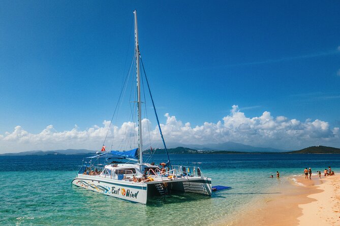 Icacos Island Catamaran Day Sail from Fajardo - Snorkeling, floating, and beach time