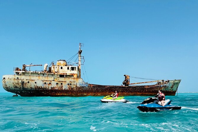 Island Hopper Adventure in Providenciales - Half Moon Bay and the sandbar between two cays