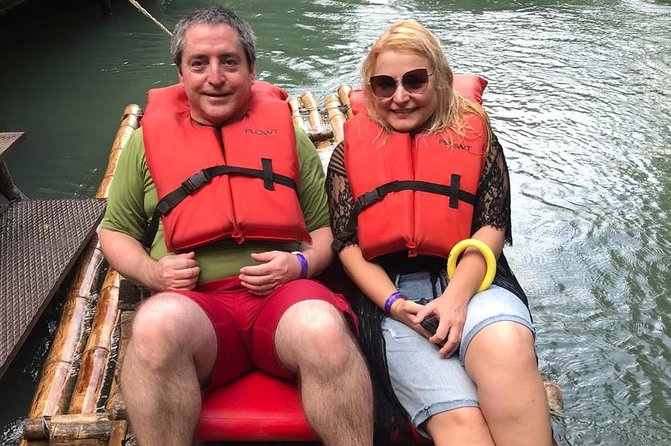 Jamaica Bamboo Rafting Tour Limestone Foot Massage - Group size, comfort, and practical details