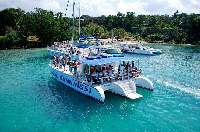 Jamaica Dunn's River Falls Party Cruise with Snorkeling - What the $133.34 price really covers