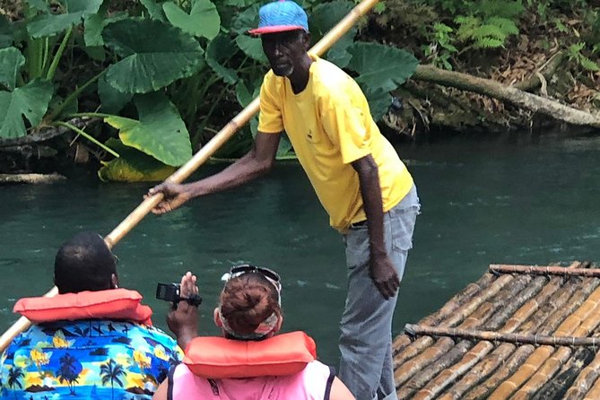 Jamaica Martha Brae Bamboo Rafting with Bus Transportation - One hour on a private bamboo raft