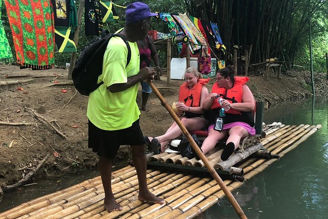 Jamaica Martha Brae Bamboo Rafting with Bus Transportation - The Montego Bay pickup and 45-minute drive