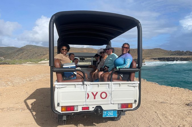 Jeep Tour Arikok National Park and Snorkeling at Baby Beach - Fontein Cave and the island’s first inhabitants