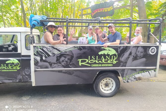 Jeep & Zipline Adventure in St. Lucia - The Jeep safari and island details