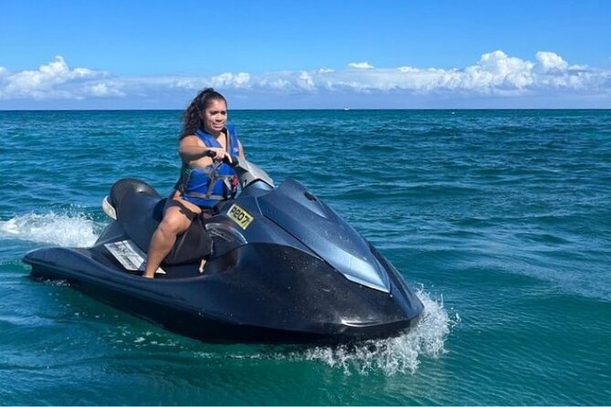 Jet Ski and Bamboo Rafting Limestone Massage From Montego Bay - Starting with the jet ski in Montego Bay
