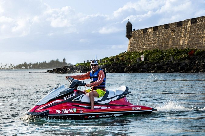 Jet Ski Tour through San Juan Bay - What the pace and water conditions feel like
