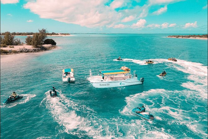 Jet Skiing around La famille ship and smaller pristine cays - Is $350 a fair price for two people?