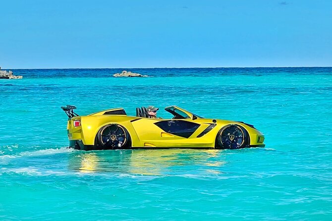 JetCar Bahamas Water Car Experience - The staff can shape the experience