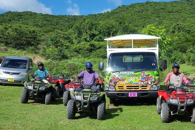 Jungle Bikes ATV Tour in St Kitts - What happens at the ATV base