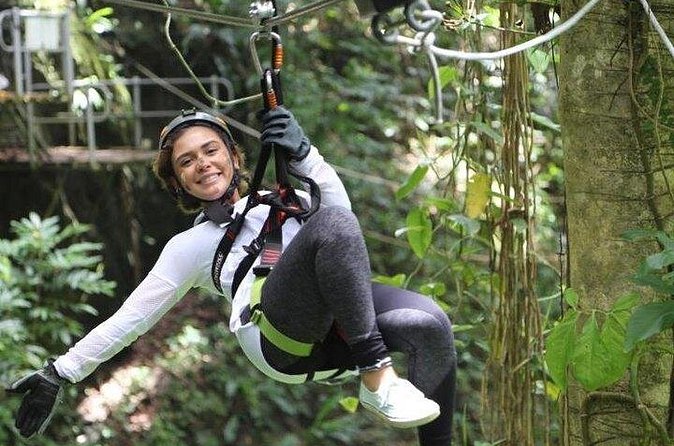 JungleQui Zipline Park at El Yunque National Forest - Nine ziplines through the trees