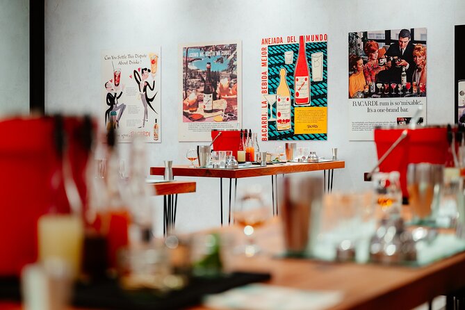 Mixology Class at Casa BACARDÍ in Puerto Rico - The pavilion, shop, and Old San Juan views