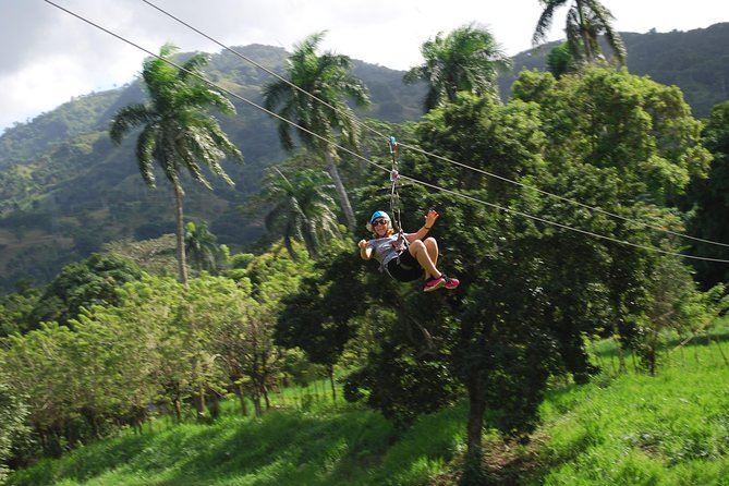 Monkeyland and Zipline Adventure from Puerto Plata - The walk to the platforms takes effort
