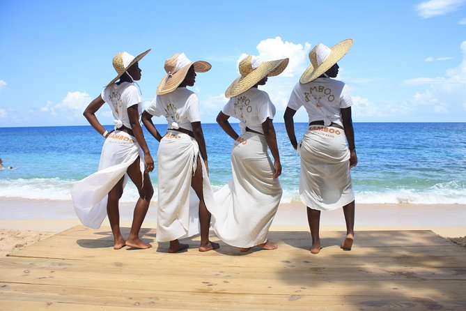 Montego Bay: Bamboo Beach Club VIP Access with Lunch & Cocktails - A four-course lunch with Jamaican flavors
