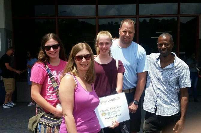 Montego Bay Hotels Private Airport Round Trip Transfers - Walking out of Sangster International Airport