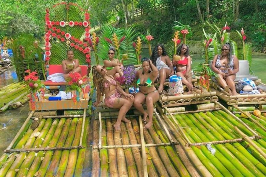 Montego Bay, Jamaica: Bamboo Rafting with Foot Massage - The foot massage is the real signature feature