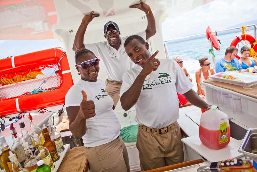 Montego Bay: Reggae Catamaran 18+ Cruise with Open Bar - Margaritaville, the second stop