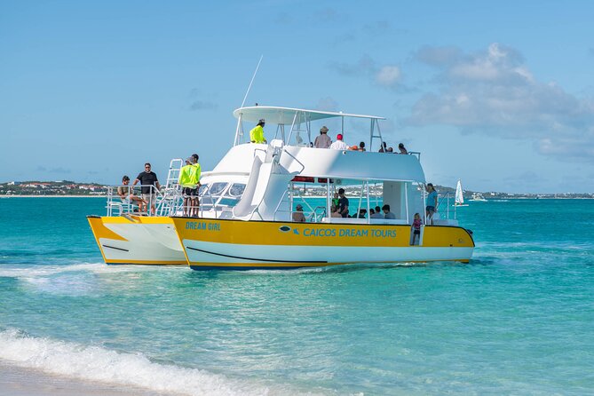 Morning Half Day Cruise from Providenciales with Snorkeling and Iguana Island - Half Moon Bay and its wide white beach