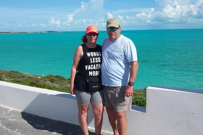 N&G Providenciales Island Tours of Turks and Caicos - Sapodilla Bay Hill’s carvings and broad views