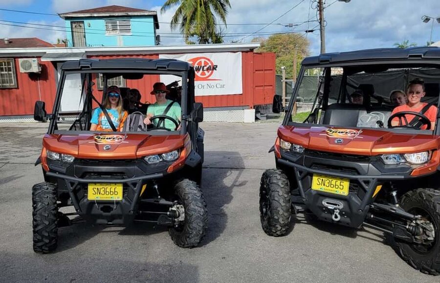 Nassau: 6-Seater Buggy Rental - Lucayan caves and a quieter beach stop