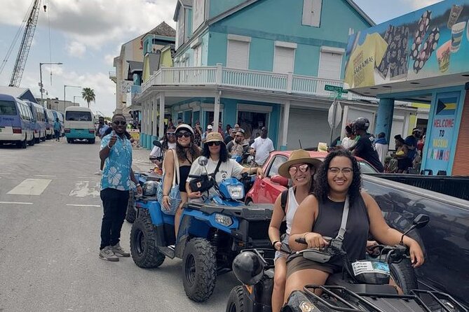 Nassau Atv Island Half-Day City Tour with Free Pick-Up - Getting started with pickup and ATV instructions