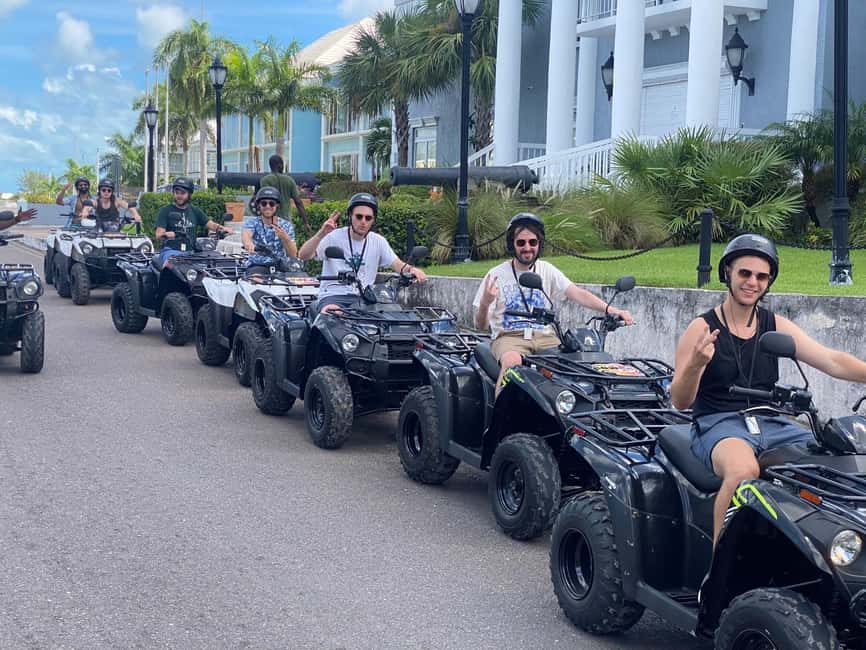 Nassau: ATV Tour with Bahamian Lunch - Riding an ATV through Nassau instead of sitting on a bus